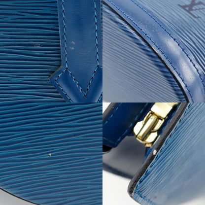 Louis Vuitton Saint-jacques M52275 Epi Leather Toledo Blue Vi0995 Ladies Handbag