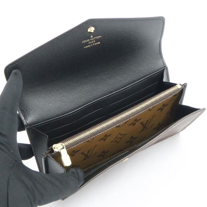 Louis Vuitton Giant Monogram Reverse Portefeuille Sarah M80726 Women's