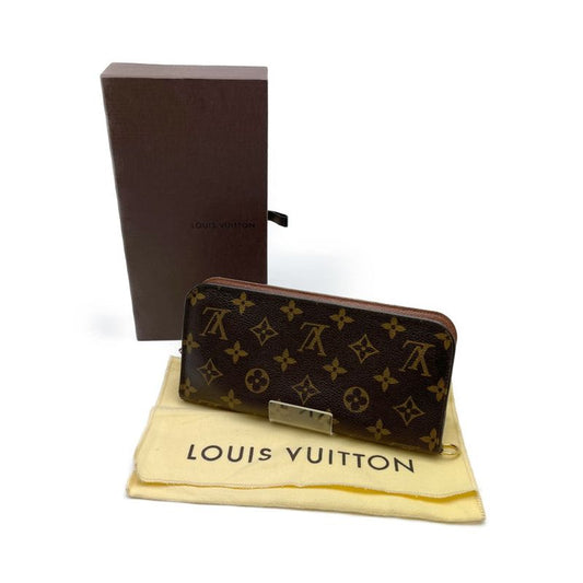 Louis Vuitton Monogram Portefeuille Antholite M60042 Brown Wallet
