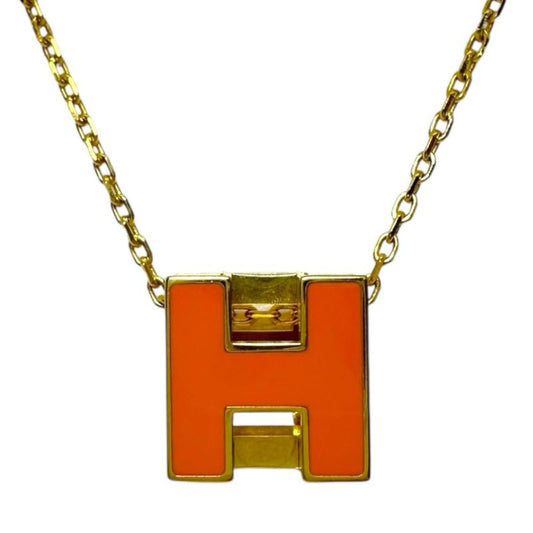 Hermes H Cube Necklace