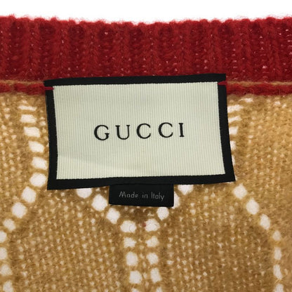Gucci 16aw Multicolor Wool Knit Cardigan 439229 X1342 Mix L