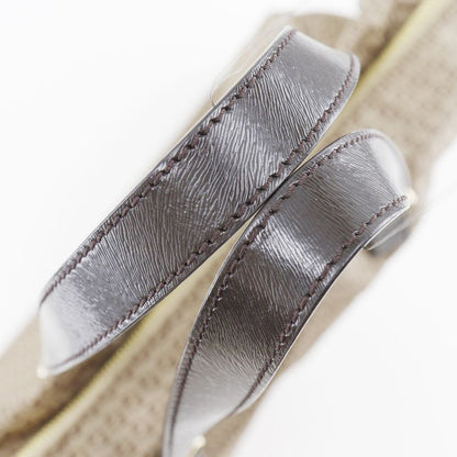 Fendi Micro Zucchini Nylon And Calf Brown Women's Tote Bag