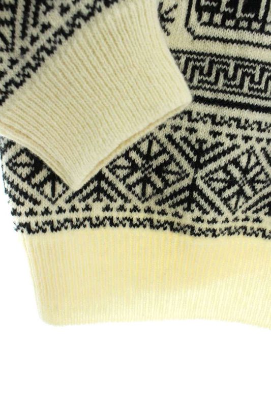 Celine 21SS 2a40l715m THE Dancing KID Jacquard Wool Knit Men's M
