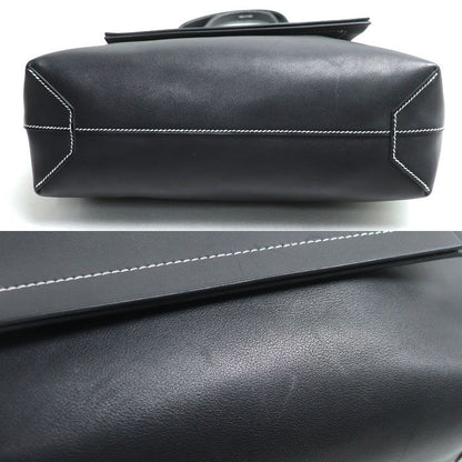 Hermes Cabas Serie 31 Tote Bag Black Ladies Pre-owned Stamped B