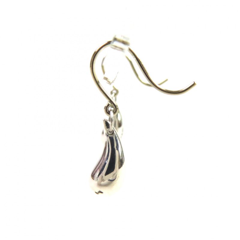 Tiffany & Co Elsa Peretti Teardrop Earrings Accessory Sv925 Hooks for Both Ears