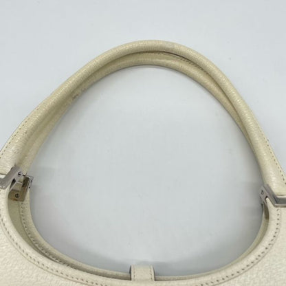 Gucci 002 1068 Handbag Elbow Bag Clean Jackie Line White Leather Fashion Women