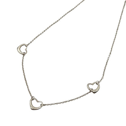 Tiffany & Co Tiffany & Co Necklace Triple Open Heart 925 Silver