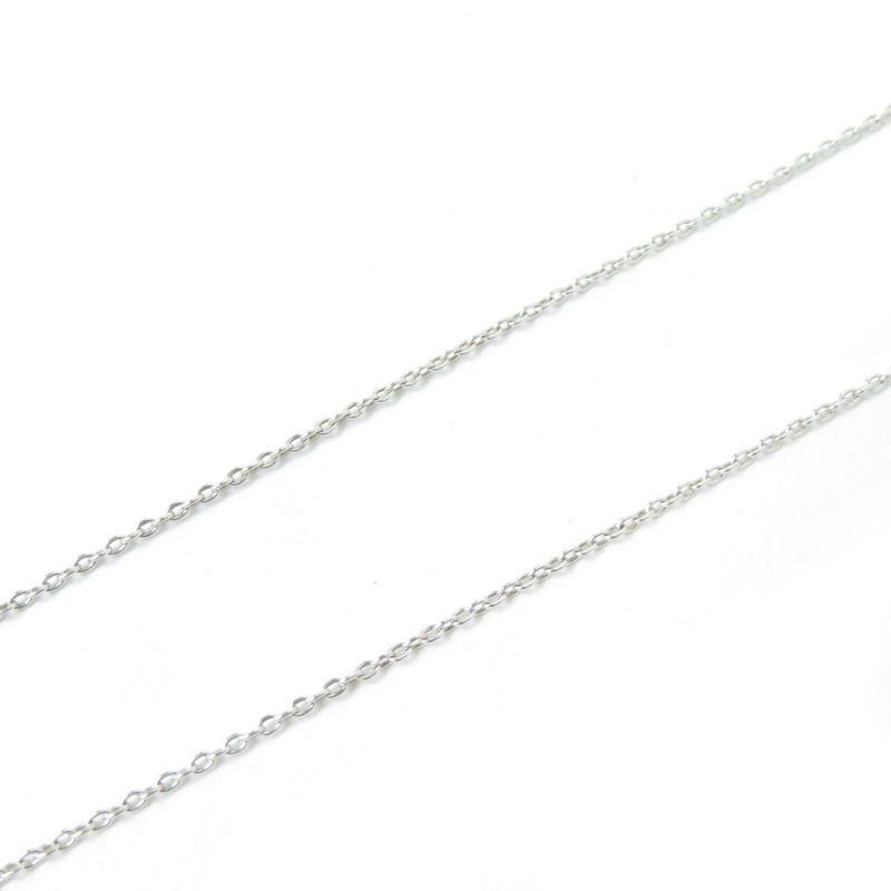 Tiffany & Co Elsa Peretti By-the-yard Ag925 1P Pink Sapphire Necklace Pendant