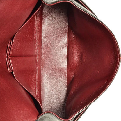 Chanel Matelasse 25 Chain Shoulder Bag Lambskin A01112 Black Gold Hardware Coco