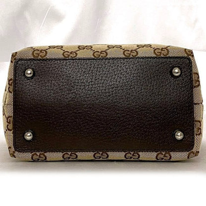 Gucci Tote Bag Beige Brown