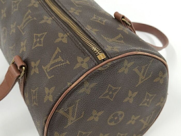 Louis Vuitton Papillon 30 Handbag Monogram Brown M51385