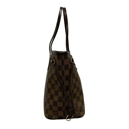 Louis Vuitton Damier Neverfull PM N51109 Ebène Tote Bag