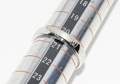 Cartier Ring Pt950 Happy Birthday Ring SM Logo Cartier Wedding Ring B40553