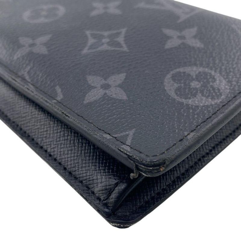 Louis Vuitton M61697 Portefeuille Blazer Monogram Eclipse Long Wallet Brand