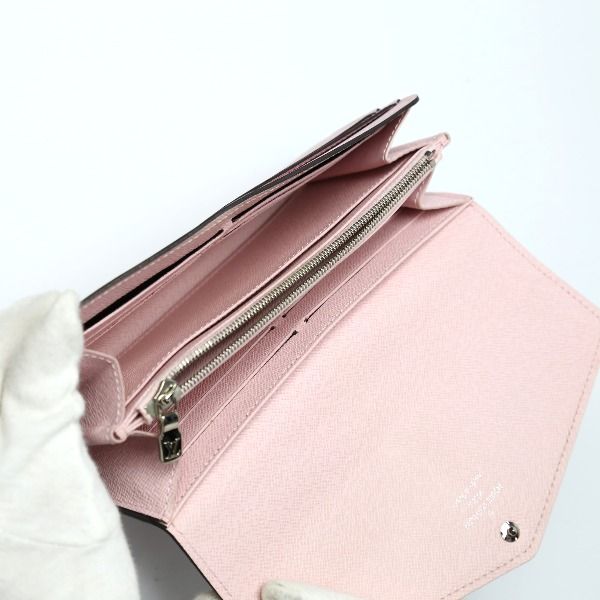 Louis Vuitton M61216 Epi Portefeuille Sarah Long Wallet With Coin Purse