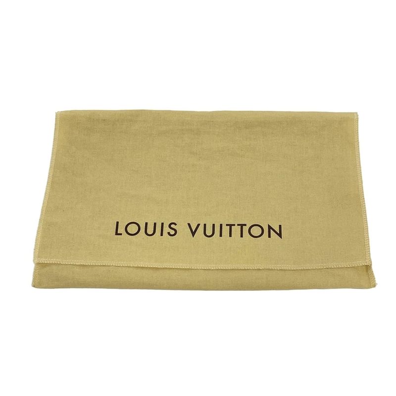 Louis Vuitton Shoulder Bag Monogram Denim Mini Pleated M95050 Blue Cotton