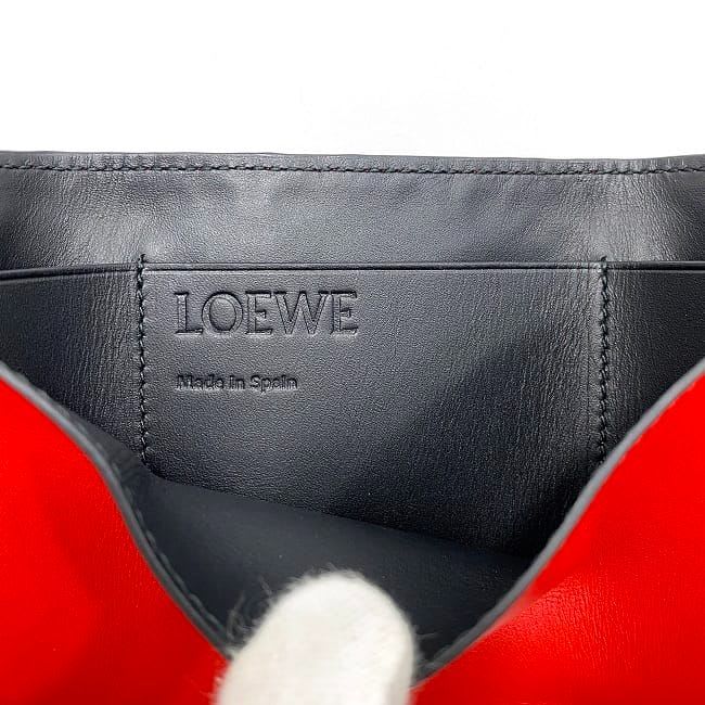Loewe Trifold Wallet Red Anagram 107.55 S26