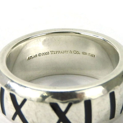 Tiffany & Co Ring ・ring Atlas Silver 925 Approx 10.5g Silver Size Approx 11.5