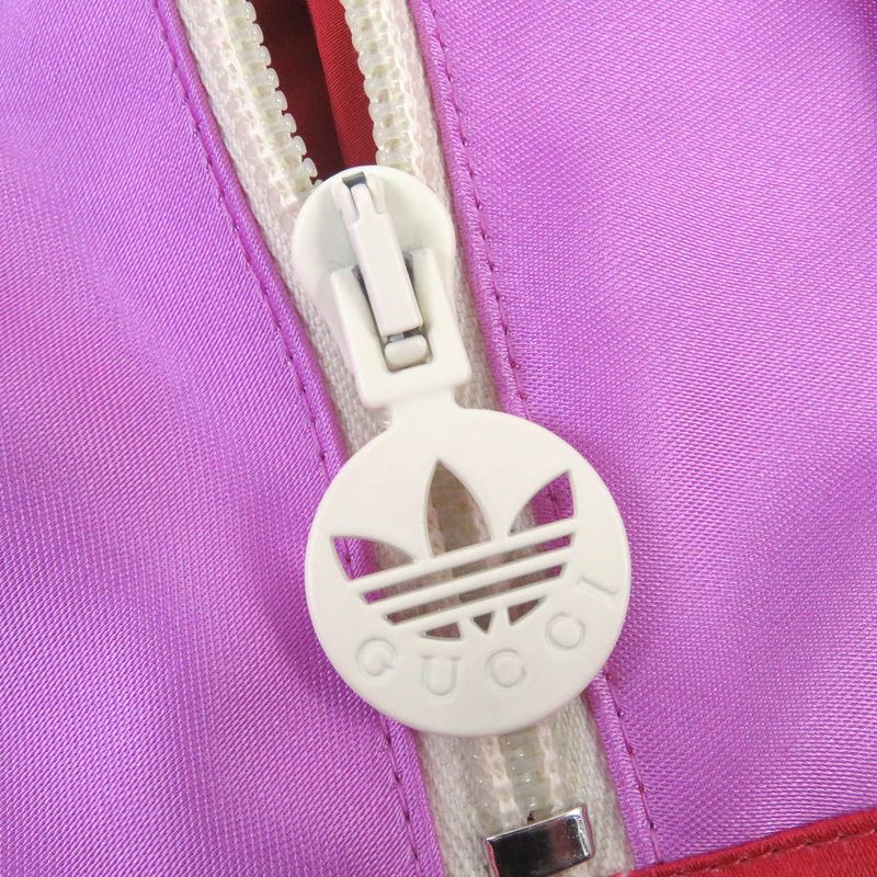 Gucci Adidas 22AW 691429 Trefoil GG Logo Hooded Pullover Anorak Hoodie Blouson