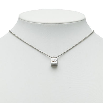 Dior CD Logo Cube Silver Metal Ladies Dior
