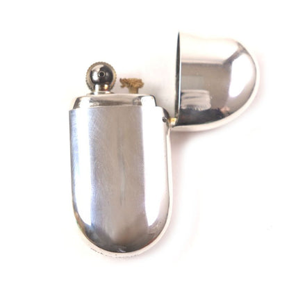 Tiffany & Co Beans Elsa Peretti Sv925 Roller Oil Lighter Silver With Engraved