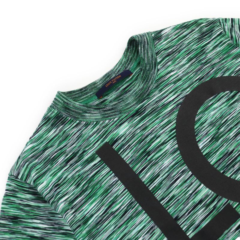 Louis Vuitton 2019 Hgy12w Big Logo Galaxy Print Short Sleeve Short Sleeve