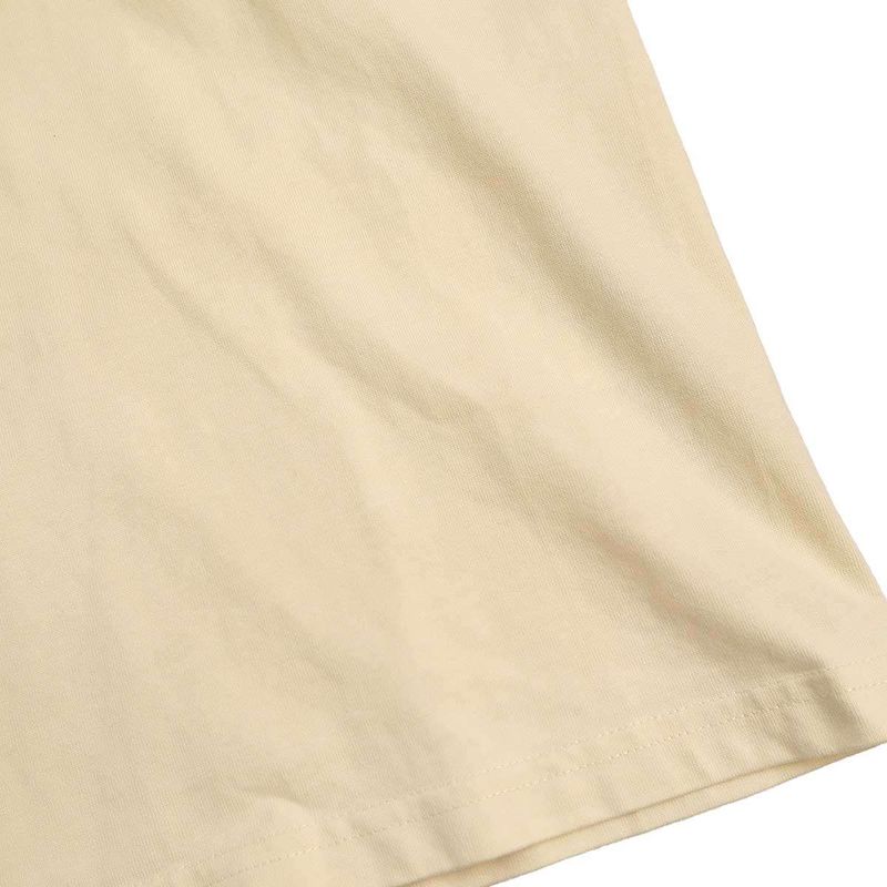 Balenciaga 22aw Embroidery Logo Crew Neck T-Shirt 612965 Tmvf4 Light Yellow XXS