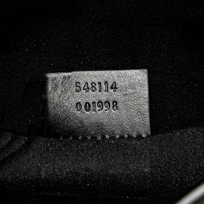 Gucci GG Marmont Crossbody Shoulder Bag 548114 Black Leather Women's Gucci