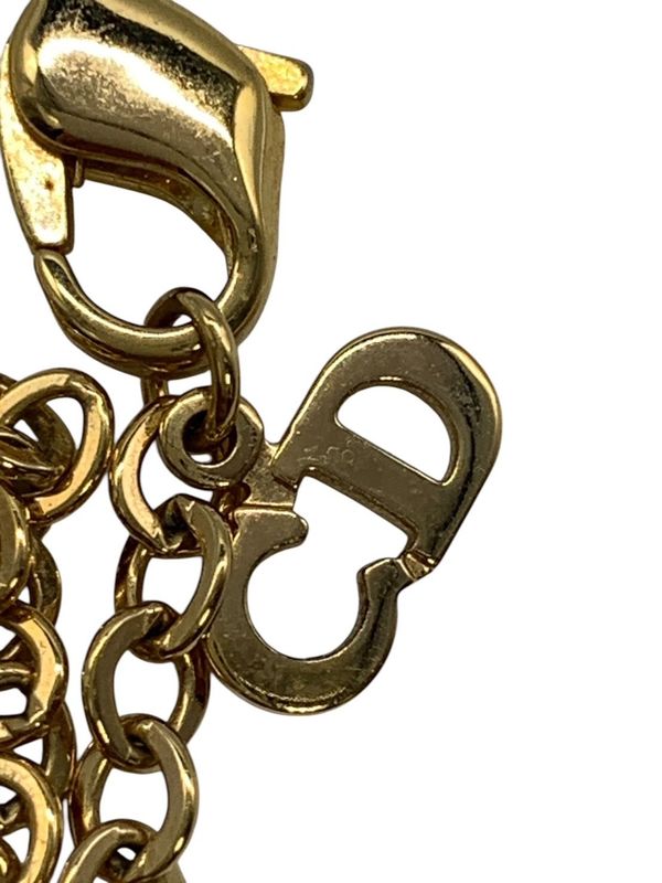 1421 Christian Dior Gold Necklace Preowned