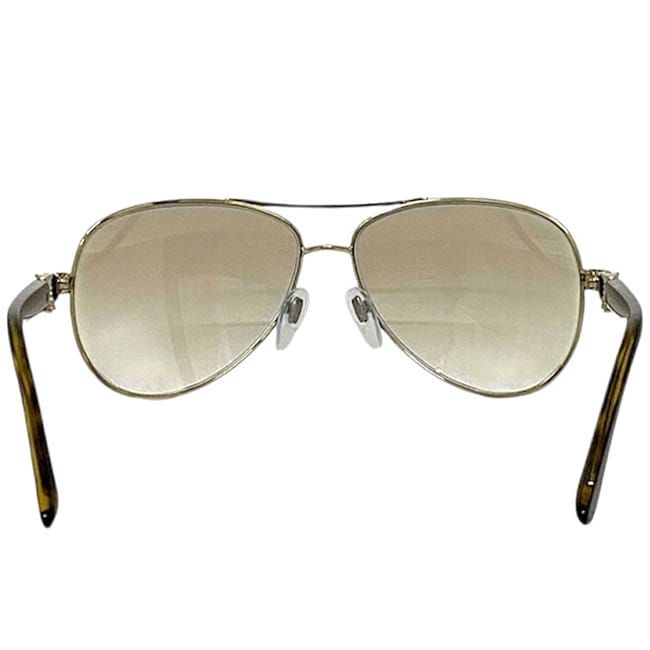 Bulgari Sunglasses In Brown Tortoiseshell With White Shell 6080b Excellent