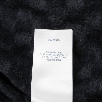 21aw Louis Vuitton Damier Jacquard Sweatshirt Bomber Jacket Blouson Zip Gray S