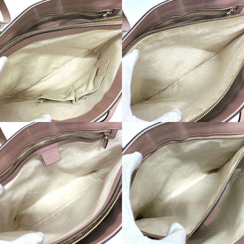 Gucci Tote Bag Micro GG 336776 Enamel Beige