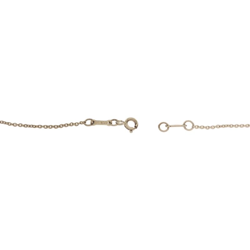 Tiffany & Co Infinity Open Cross Necklace Pendant Sv925 Silver Approx 4.2 G