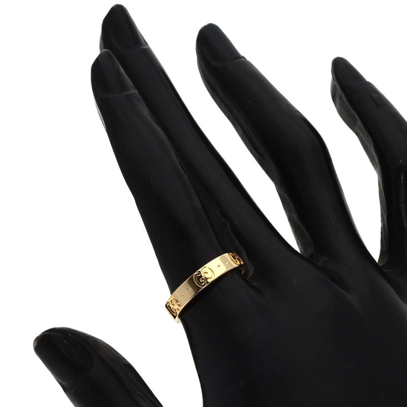 Gucci Icon #13 Ring - 18K Yellow Gold Ladies