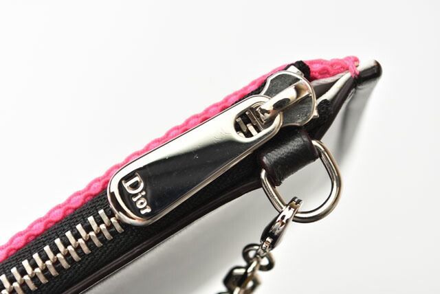 Christian Dior Chain Shoulder Bag Clutch Bag Pouch Christian Dior Bag Rhinestone