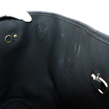 Louis Vuitton Monogram Neverfull Inside Out MM Tote Bag Noir Black M11946 RFID