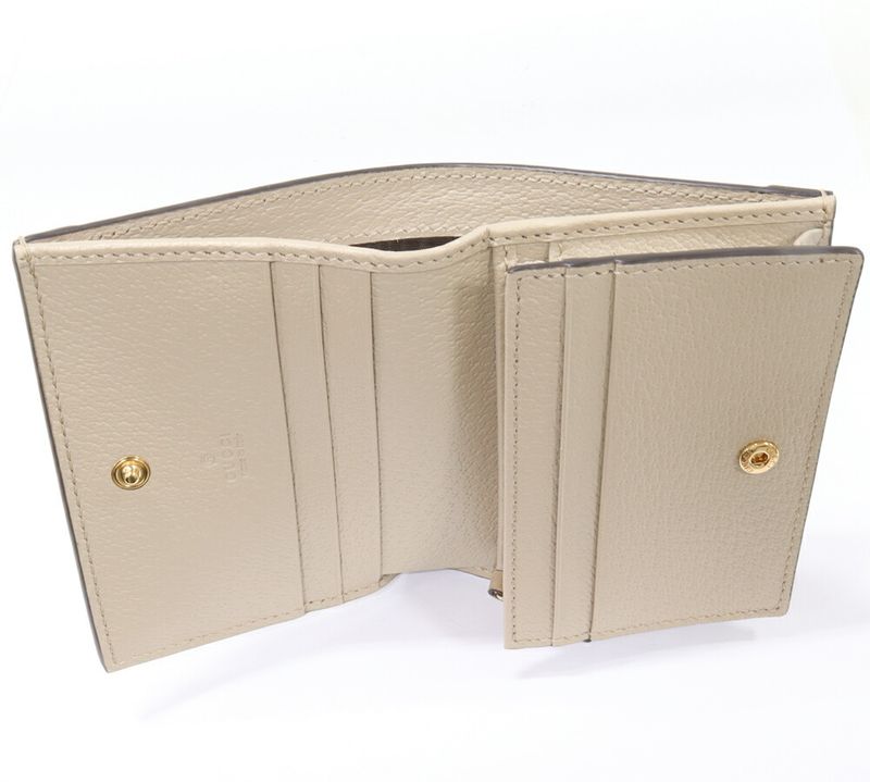 Gucci Bifold Wallet With Coin Purse Ophidia GG Supreme Card Case Wallet PVC