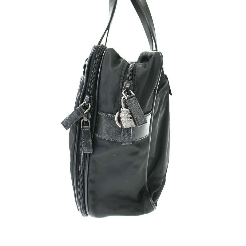 Prada V407s Nylon Briefcase - Black