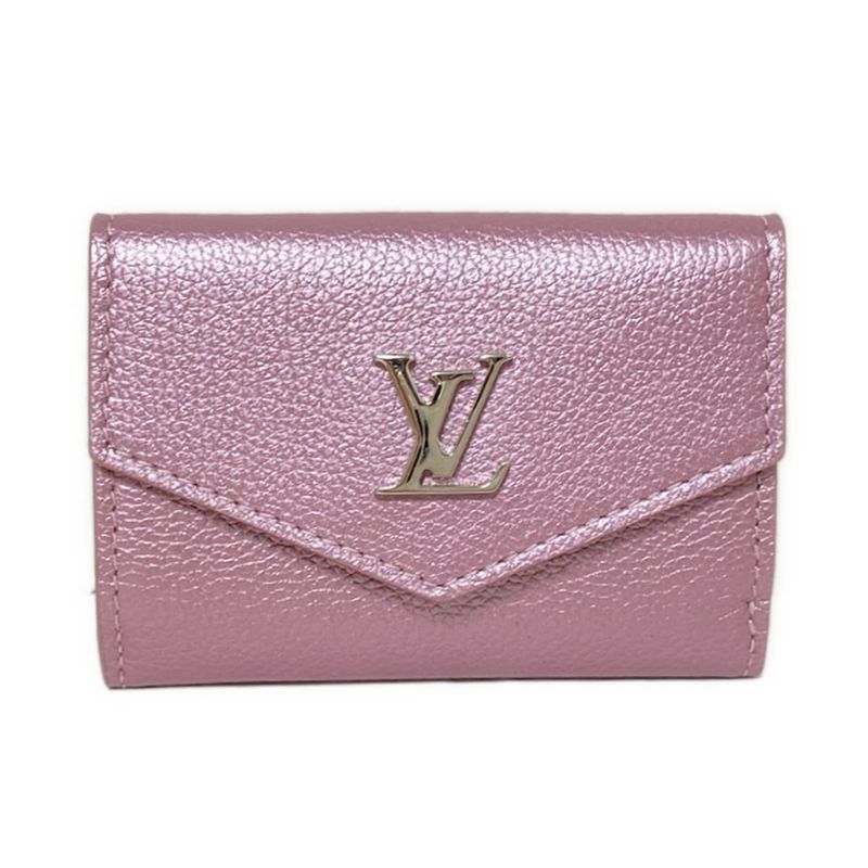 Louis Vuitton Monogram And Empreinte Portefeuille Lock Mini M69813 Trifold