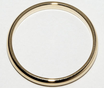Cartier Ring 18K Yellow Gold Classic Wedding Ring 1895 Wedding Ring Width 25mm