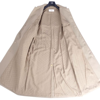 Celine Coat Single Trench Coat Wool Cot