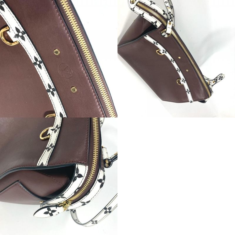 Louis Vuitton Shoulder Bag Speedy Amazon MM M42201 Leather Brown