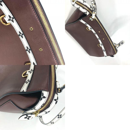 Louis Vuitton Shoulder Bag Speedy Amazon MM M42201 Leather Brown