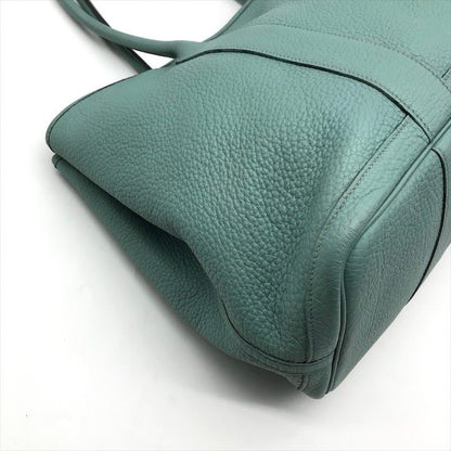 Hermes Garden Party PM Negonda Tote Purse Blue