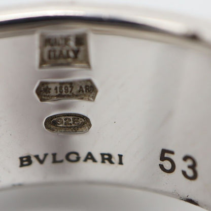 Bvlgari Bulgari Ring Save The Children #53 12.5 Size 7.8g 925 Silver Accessories