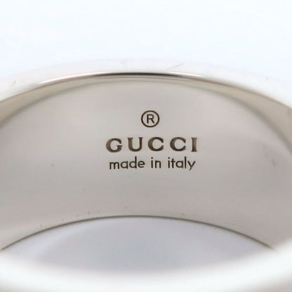 Gucci Branded G Silver 925 Size 10 Ladies 7.1g Ring