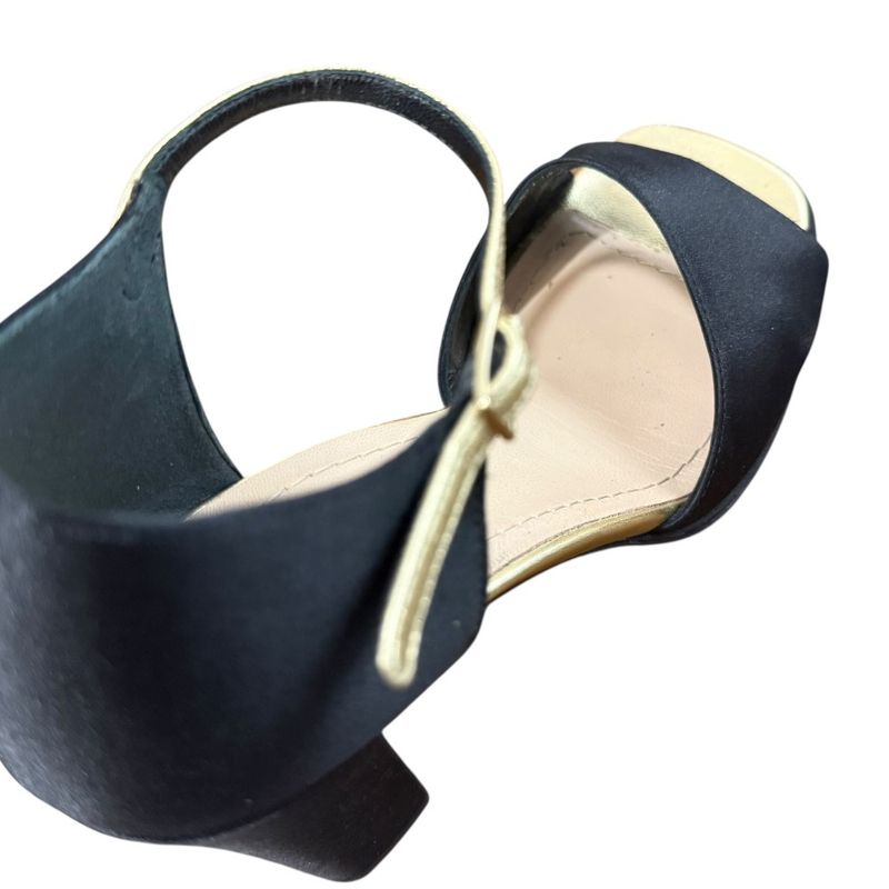 22ss Christian Dior Suede Satin Sandals Size 34 1/2 21.5cm (8.46in) Equivalent