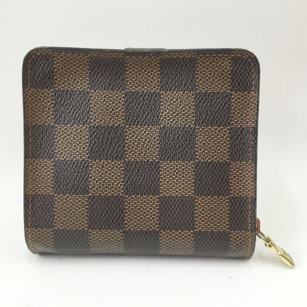 Louis Vuitton Compact Zip N61668 Brown