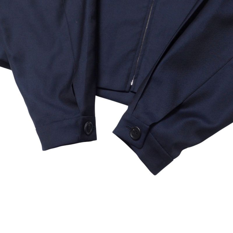 2022Prada Skirt Setup Size Jacket: 38 Skirt: 36S Zip Up Jacket Blouson