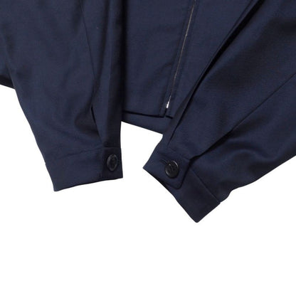 2022Prada Skirt Setup Size Jacket: 38 Skirt: 36S Zip Up Jacket Blouson